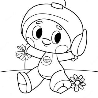 Pagina Para Colorear De Pocoyo 4521-3635