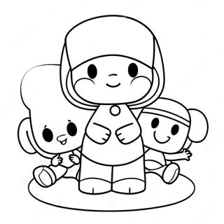 Pagina Para Colorear De Pocoyo Y Amigos 4522-3640