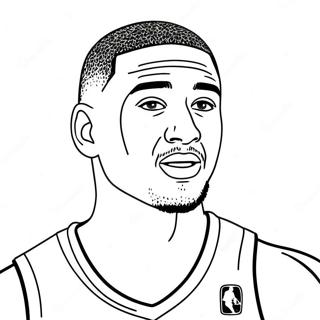 Klay Thompson Páginas Para Colorear