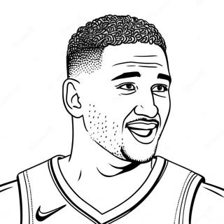 Pagina Para Colorear De Klay Thompson 45283-37611