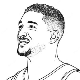 Pagina Para Colorear De Klay Thompson 45283-37612