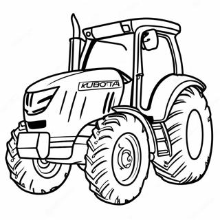 Pagina Para Colorear De Tractor Kubota 45363-37674