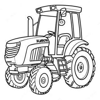 Pagina Para Colorear De Tractor Kubota 45363-37676