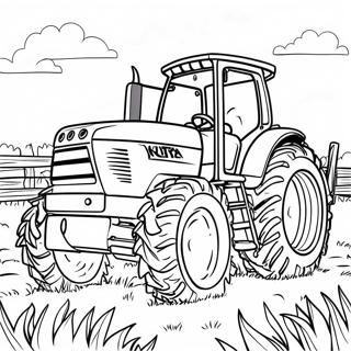 Pagina Para Colorear De Equipo Agricola Kubota 45364-37681