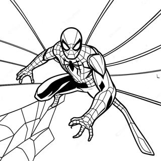 Pagina Para Colorear De Iron Spider De Infinity War 45373-37687