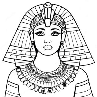 Cleopatra Páginas Para Colorear