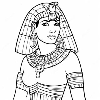 Cleopatra Páginas Para Colorear