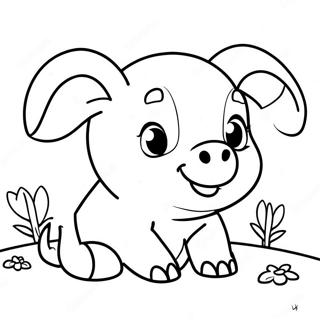 Pagina Para Colorear De Piglet 4551-3657