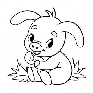 Pagina Para Colorear De Piglet 4551-3658