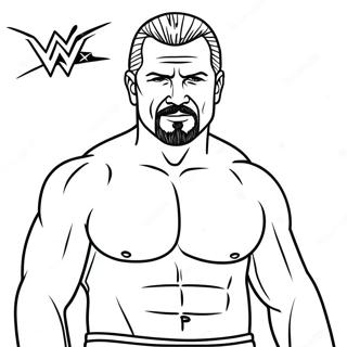 Pagina Para Colorear De Wwe 4561-3666