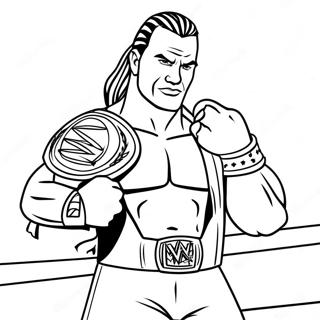 Pagina Para Colorear De Wwe 4561-3667