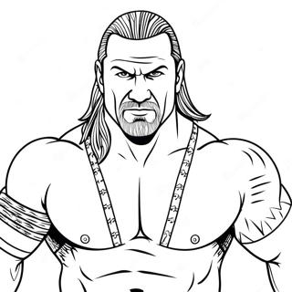 Pagina Para Colorear De Wwe 4561-3668