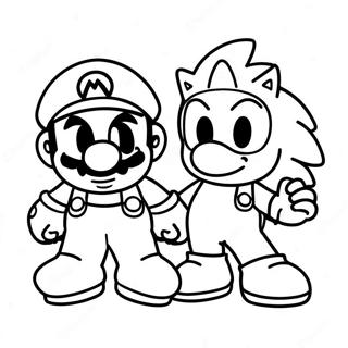 Pagina Para Colorear De Mario Y Sonic 45753-38016