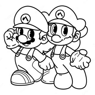 Pagina Para Colorear De Mario Y Sonic 45753-38133