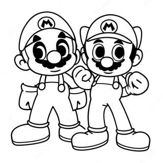 Pagina Para Colorear De Mario Y Sonic 45753-38135