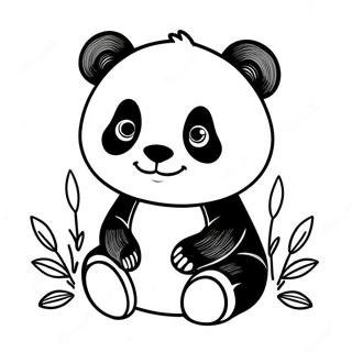 Pagina Para Colorear De Un Bebe Panda 45813-38163