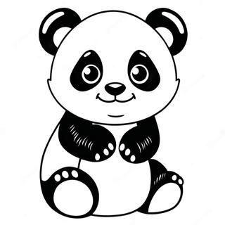 Pagina Para Colorear De Un Bebe Panda 45813-38164