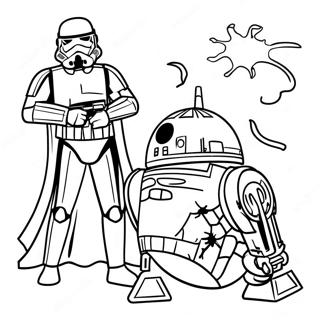 Pagina Para Colorear De Halloween De Star Wars 45823-38059