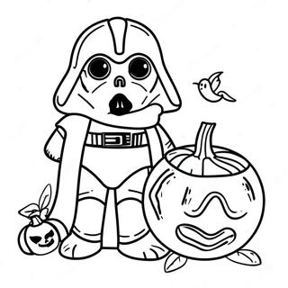 Pagina Para Colorear De Halloween De Star Wars 45823-38179