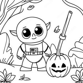 Pagina Para Colorear De Halloween De Star Wars 45823-38180