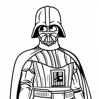 Pagina Para Colorear De Darth Vader En Un Disfraz Espeluznante 45824-38181