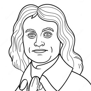 Pagina Para Colorear De Isaac Newton 45863-38209