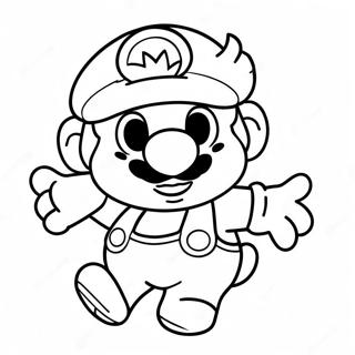 Mario Odyssey Páginas Para Colorear