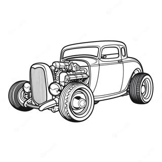 Pagina Para Colorear De Hot Rod 4601-3698