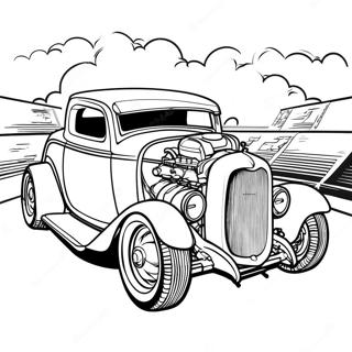 Pagina Para Colorear De Hot Rod 4601-3699