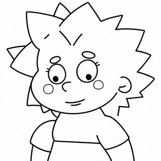 Pagina Para Colorear De Maggie Simpson 46083-38402