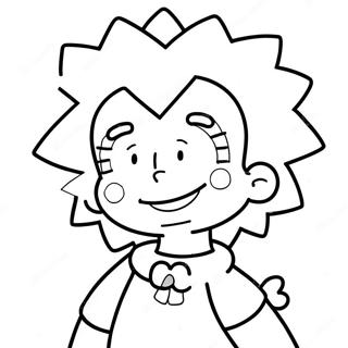 Pagina Para Colorear De Maggie Simpson 46083-38403