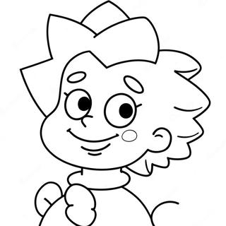 Pagina Para Colorear De Maggie Simpson 46083-38404