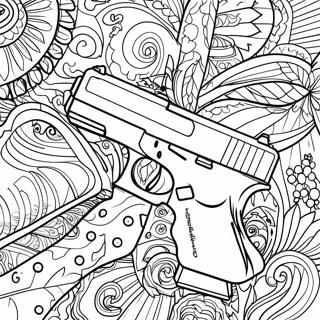 Pagina Para Colorear De Glock 46153-38443