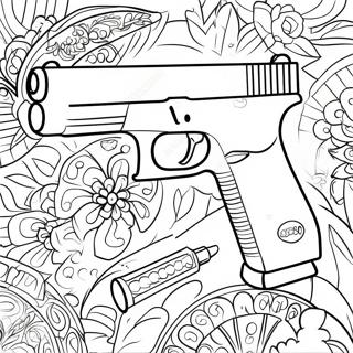 Pagina Para Colorear De Glock 46153-38444