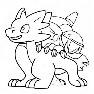 Pagina Para Colorear De Digimon 4631-3724