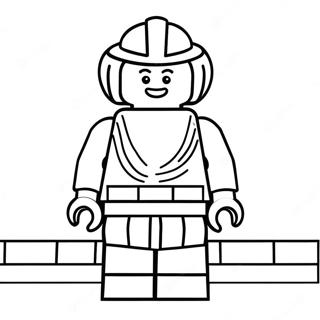 Pagina Para Colorear De Minifigura De Lego 46323-38571