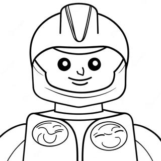 Pagina Para Colorear De Minifigura De Lego 46323-38572