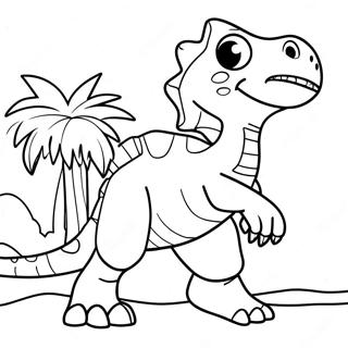 Pagina Para Colorear Del Rey Dinosaurio 46413-38650