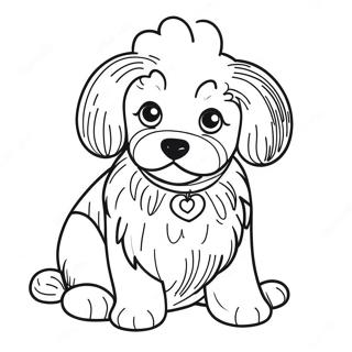 Pagina Para Colorear De Un Cavapoo 46443-38676