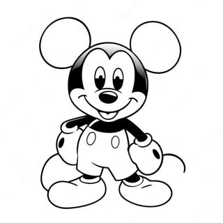 Pagina Para Colorear De Pantalones Cortos De Mickey Mouse 46583-38788