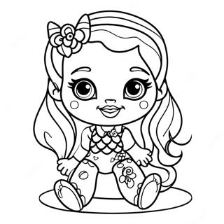 Monster High Bebé Páginas Para Colorear