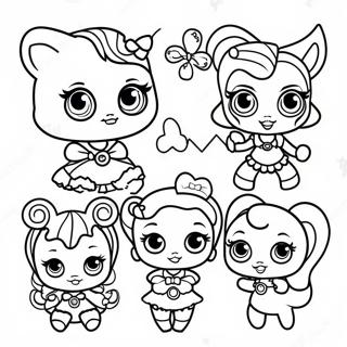 Pagina Para Colorear De Personajes Bebes De Monster High Adorables 46604-38801