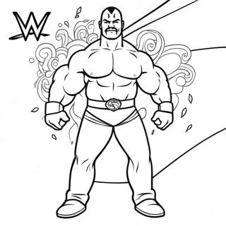 Pagina Para Colorear De Wwe 46763-38926