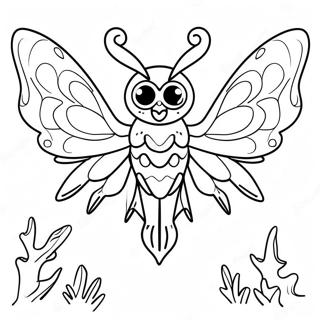 Pagina Para Colorear De Mothman 46883-39019