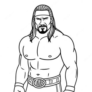 Pagina Para Colorear De Wwe 4691-3771