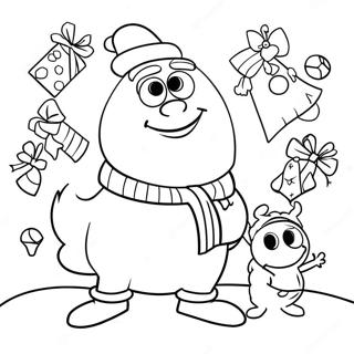 Pagina Para Colorear De Navidad De Pixar 46923-39062