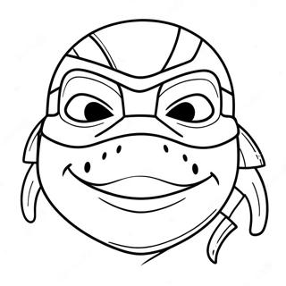 Pagina Para Colorear De La Cara De Las Tortugas Ninja 47023-39127