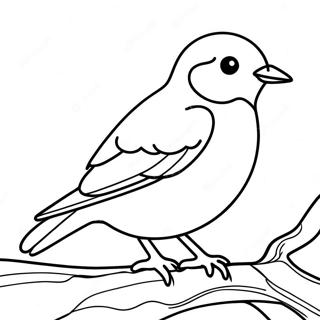 Pagina Para Colorear De Un Pajaro Azul 47233-39300