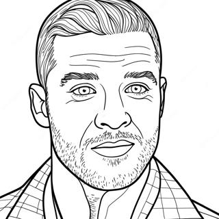 Pagina Para Colorear De Justin Timberlake 47463-39482