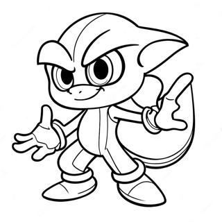 Pagina Para Colorear Del Personaje Espio 47503-39516